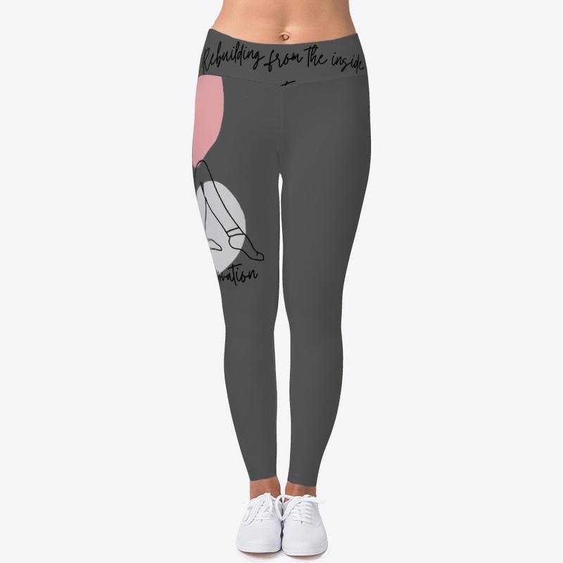  "Under Renovation" Yoga Pants